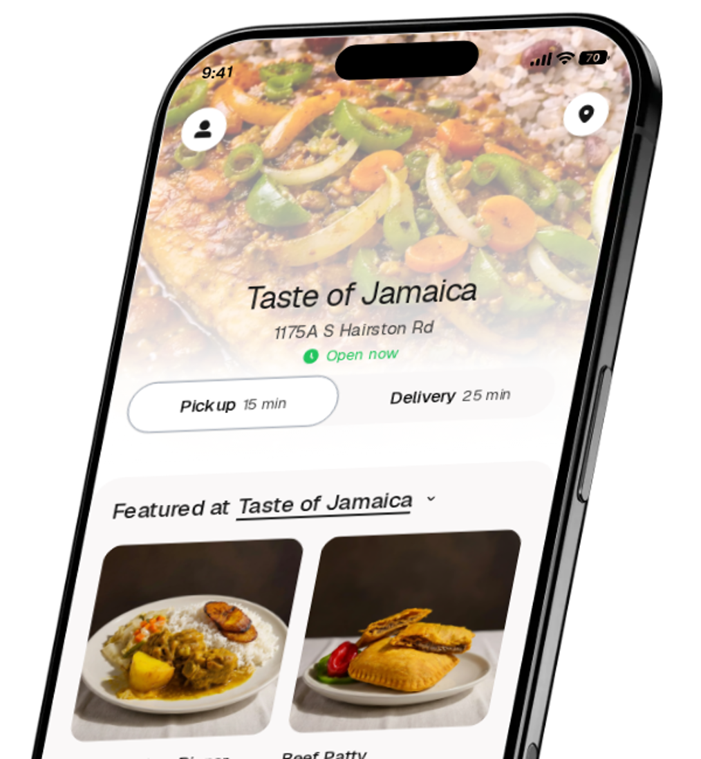 Taste of Jamaica app preview