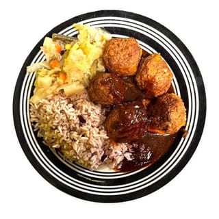 Jamaican-Style Sweet & Sour Meatballs